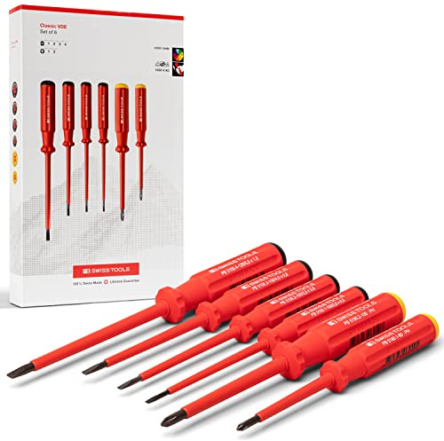 PB Swiss Tools Slim PH Schlitz VDE Schraubenzieher Set, 5542.SL CBB