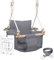 MAMOI® Babyschaukel, Baby schaukel Indoor, Kinderschaukel aus Holz, Holzschaukel für Kinder, Schaukeln für türrahmen, Swing, Kleinkinderschaukel ab 1 Jahr für Kinderzimmer