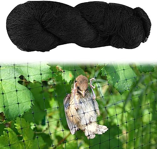 Lets Joy Rete Anti Piccioni, 15 x 15 m Rete Anti Uccelli, Rete Giardino, Voliere Rete Protezione per Laghetto, Rete Pollaio, Rete di Protezione in Multiuso per protezione Piante, Giardino