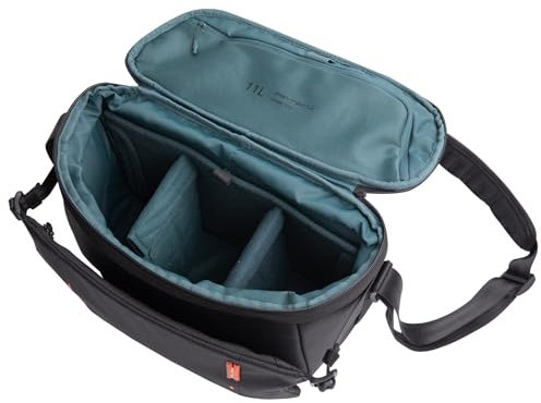 PGYTECH OneMo Sling Kameratasche 11L-13L, wasserdichte Fototasche Kamera-Umhängetasche Herren Schultertasche, SLR Tasche für Sony/Canon/Nikon/DJI Mini 4 Pro/DJI Avata 2/DJI Mavic/Stativ/Laptop,Schwarz