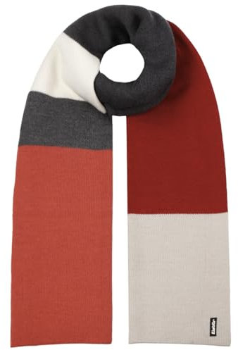 Eisbär Miron 2.0 Schal Strickschal Winterschal Damenschal Herrenschal Damen/Herren - Made in Austria Winter Herbst-Winter - One Size rot
