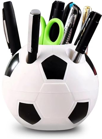 AWAVM Studenter fotboll pennhållare stil - fotboll rum dekor