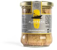 Lomos de Atún Ultra Alakrana en aceite de oliva, 1 pack de 12 tarros de 190gr