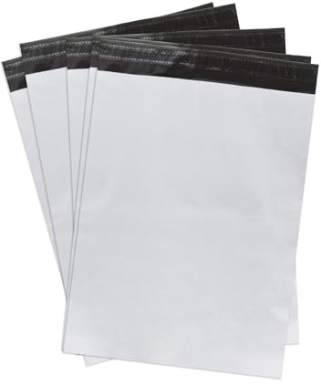 Raylu Paper Lot de 1000 enveloppes en plastique pour expédition de vêtements, chaussures, livres, documents (30 x 40 cm)