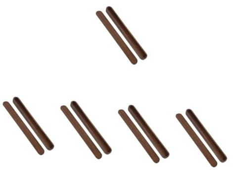 Hoement 5stücke Solid Wood Chopsticks Box Kreative Tragbare Holzkiste Für Essstäbchen Für Reisen Aufbewahrung Schützt Ihre Utensilien Lang