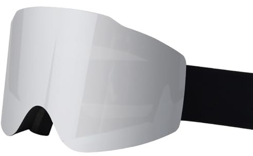 Illkjasfc Protections Schneebrille mit Anti-Beschlag-Gläsern, große Skating-Brille, Skibrille für Herren und Damen, Schneebrille