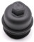 HAOTOM Couvercle du boîtier du filtre à huile Pour BMW 1 F20 F21 2 F22 F23 3 E90 F30 F80 4 5 F10 6 7 F01 F02 F03 F04 G11 G12 Series X1 X3 X4 X5 X6 Pour MINI R56 R57 R55 R60 R61 R59 11428507685