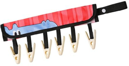 Clip Hanger - Appendiali Di Stoffa | Porta Di Abbigliamento Pieghevole Per Piccoli Spazi | Attaccante Di Asciugatura Da Asciugamano | Gancio Portatile Per Viaggi | Gancio Di Asciugatura Leggera