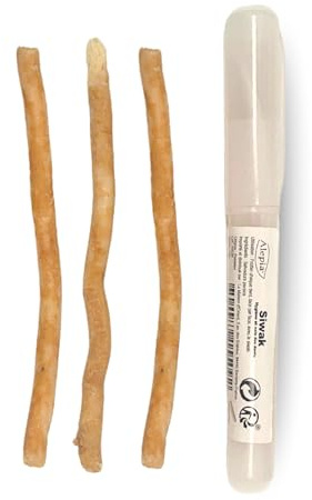 Lot de 3 Siwaks Naturels + 1 Étui – Brosse à Dents Écologique – Bois de Salvadora Persica – Origine Pakistan – Zéro Déchet