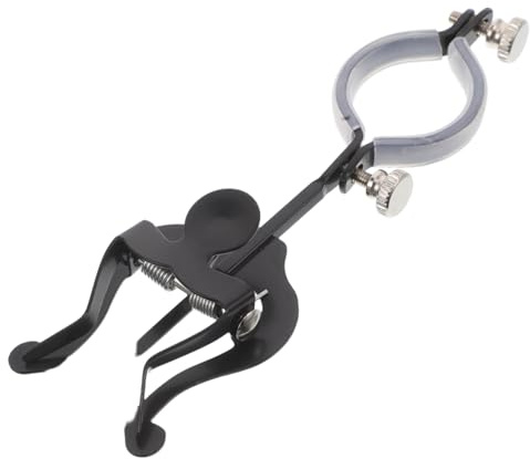 SUPVOX Verstellbarer Notenclip für Klarinette und Saxophon Tragbar Metall Stabile Klemmstruktur für Marschkapellen