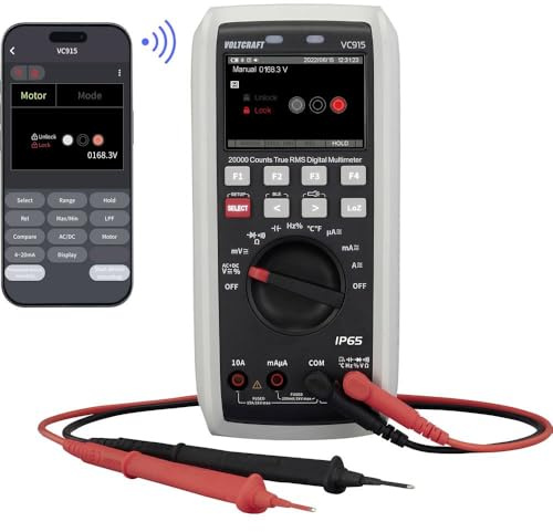 VOLTCRAFT VC915 Hand-Multimeter digital CAT III 1000 V, CAT IV 1000 V Anzeige (Counts): 20000