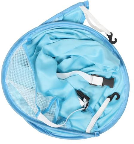 ORFOFE Pare-soleil pour Poussette, Auvent Anti-uv Bleu, Protection Solaire et Pluie Légère, Accessoire Portable et Compatible pour Bébé en Extérieur, Housse de Poussette Pratique