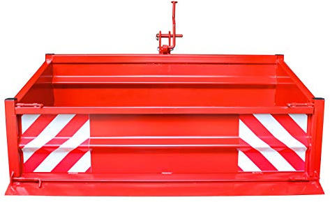 Traktor Heckcontainer Heckmulde Transportcontainer Mulde Container Typ 1500 S / K1- rot