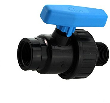 PP Kugelhahn Uniblock mit AG-IG 1