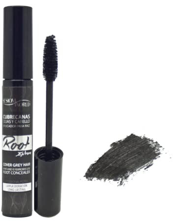 Sesiomworld Cubrecanas y Retoca Raíces Root Extrem Cover Up Tono Ne Gro 1 Unidad 100 g