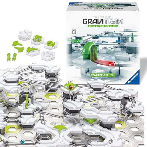 Ravensburger GraviTrax Starter-Set XXL 22416 - GraviTrax Starterset für Deine Kugelbahn - Murmelbahn und Konstruktionsspielzeug ab 8 Jahren, kombinierbar mit Allen Produkten, alleine bespielbar