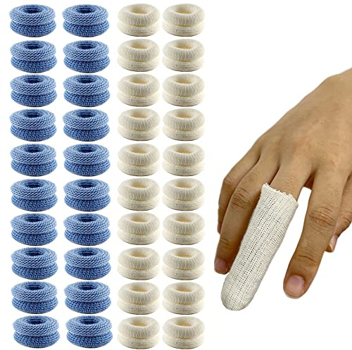 Tubular Finger Bandage Rolle – Elastische Fingerspitzen Ärmel Schutz für Arthritis, Entzündungen, Sehnenentzündungen Wundverband Zubehör (40)
