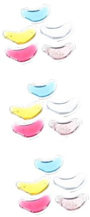 Healeved 15stücke Wiederverwendbare Augenpflege-pads Für Heiße Und Kalte Anwendungen Effektive Gelmaske Zur Linderung Von Augenmüdigkeit Augenschwellungen Und Augenringen Erhältlich