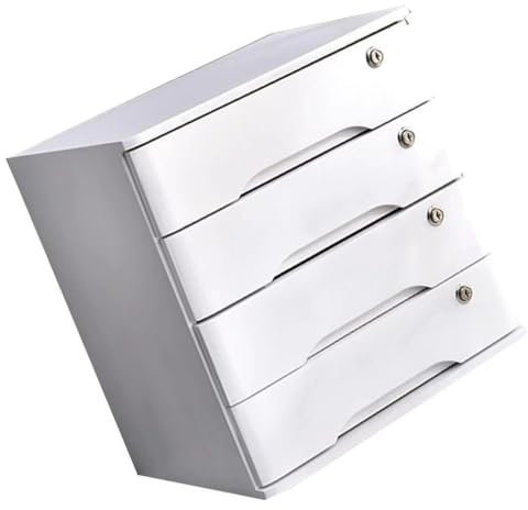 Massivholz Aufbewahrungsbox Flach Aktenschrank Desktop Aktenschrank Holz Schreibtisch Schublade Schrank Weiß