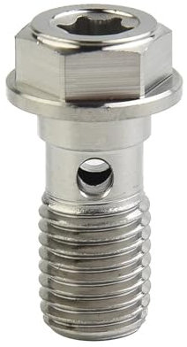 LiYoHoEU [Replacement] 1PC Banjo Bolt M10 X 1,25 Pitch 23mm Gewinde for Honda for YMH for Titan Legierung Motorrad Bremsen Teile