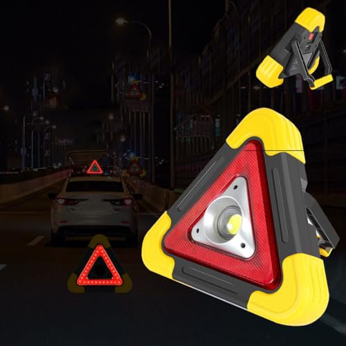 JSYDMA Triangle de Voiture pour VW Beetle Caddy California Caravelle, Triangle de Auto, Triangles de signalisation, Triangle signalisation Lumineux