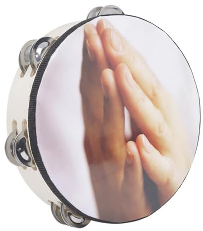 TOYANDONA Handtrommel 8 Zoll Jungen Und Mädchen Musikalische Percussion Für Anfänger
