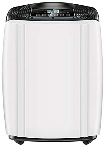 GLJTUO Déshumidificateur Industriel, Purificateur d'air Sécheur De Déshumidification Commercial 60L/D, Déshumidification Et Drainage Continus, pour Ateliers, Bureaux, Villas Et,