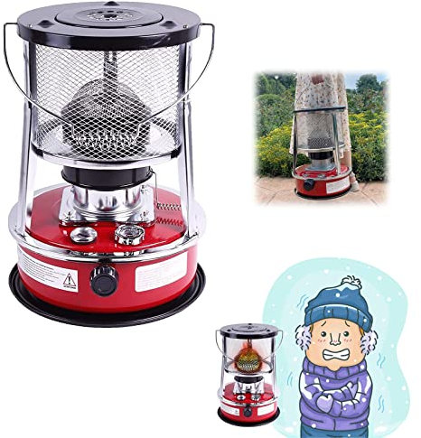 Réchaud de Camping, réchaud à pétrole, réchaud de Camping sans électricité, réchaud à pétrole pour Tente, Rouge, Blanc, 4,6 L, Rouge