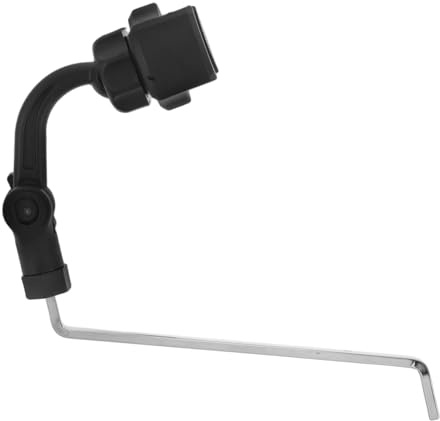 Abaodam Supporto per Telefono Sassofono Contralto in Abs e Acciaio Inossidabile Morsetto Robusto Design Portatile per Prove e Performance Live