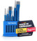 Paffrath® Set di scalpelli da 6 pezzi. - Scalpello piatto e scalpello a croce per lavori di precisione, anticorrosione e indurito. Made in Germany