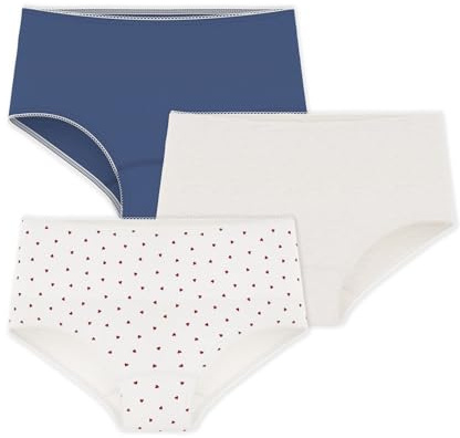 Set di Pantaloncini da Bambino in Cotone e Spandex con Stampa a Cuori