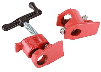 CHICIRIS Woodworking Pesante 1/2 -pollice Morsetto Tubolare Morsetto Robusto a Prova di Usura Non Strumento per Mobili Mobili in Metallo (Robusto)