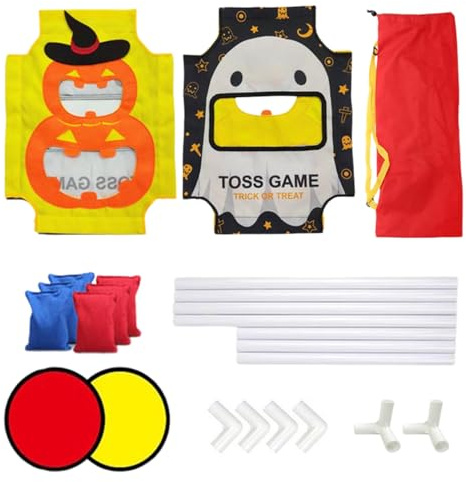 Holdes - Juego de lanzamiento de bolsas - Juguetes de lanzamiento al aire libre Halloween para,Actividades lúdicas Sensoriales interactivas para fiestas escolares infantil Clase y Familia Festivales