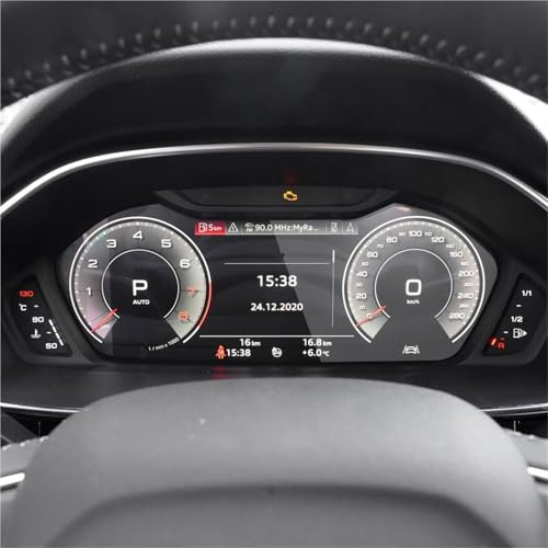 URAGER Screen Protector Film For Q3 Sportback 2021 2022 Tempered Glass Protective Film Dashboard Cockpit Instrument Panel LCD Screen Protector(12.3 inch)