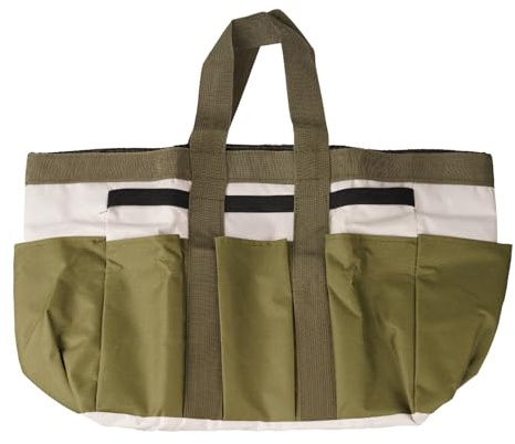 Waterproof Cloth Garden Tool Bag Organizers 8Pockets Storage Gardening Hand Easy Accesses Holder Cloth