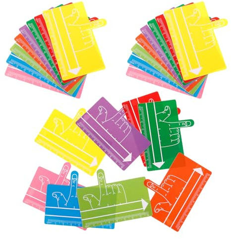 GALPADA Lot de 24 Bandes de Lecture Guidée en Abs pour Élèves et Éducateurs, Aide la Lecture et Contrôle de L'écriture en Classe et Bibliothèque