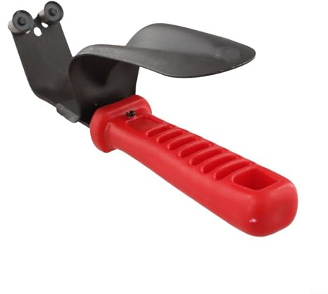 Sheet Metal Deburring Tool DB1000 Double Sided Trimming Scraper for 0-12mm Burr Removal, for HSS Blade for Edge Chamfering Hand Tool with Safety Guard a(DB1000)