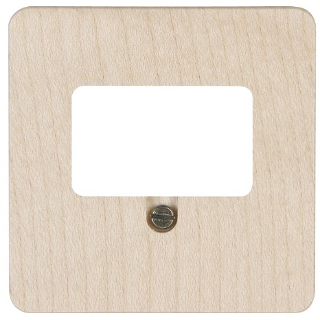 Kopp 358139184 Milano Maple Cover for TAE Telephone Socket