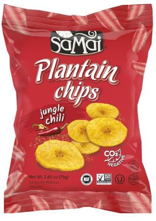 Samai Plantain chips Jungle Chill, 2.65-Ounce (Pack of 15)