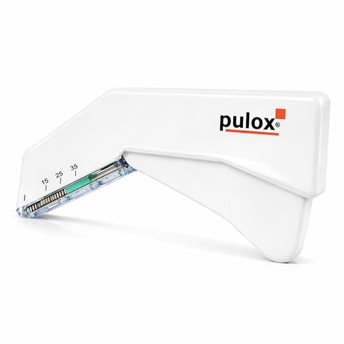 Pulox Grapadora cutánea desechable estéril, 35 grapas - Máquina de coser cutánea de piel