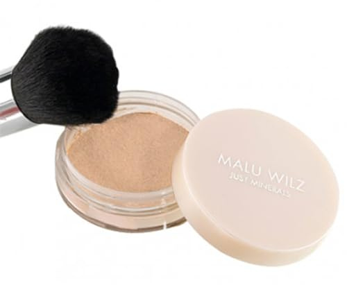 Malu Wilz Just Mineral Powder Foundation Nr.3 Sand Purity 15g I Mineral Puder Makeup I Puder Foundation für strahlenden Teint, auch für sensible Haut