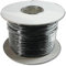 DIGITUS câble téléphonique Plat - 6 Fils - 100 m sur Tambour - AWG 26 - Non blindé - CCA - pour Installation modulaire ou TAE - Noir