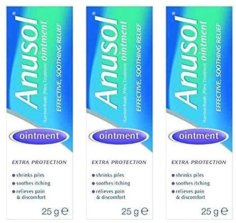 Anusol Ointment 25g x 3 Packs