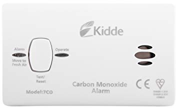Kidde 7COC Carbon Monoxide Alarm Detector Continuous Monitoring Electrochemical Sensor (10 Year Sensor & Warranty)