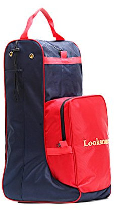 Sport Tent-Reitstiefeltasche Professionelle wasserdichte Stiefeltasche Helmtasche Kombitasche Reittasche mit Helmfache (C)