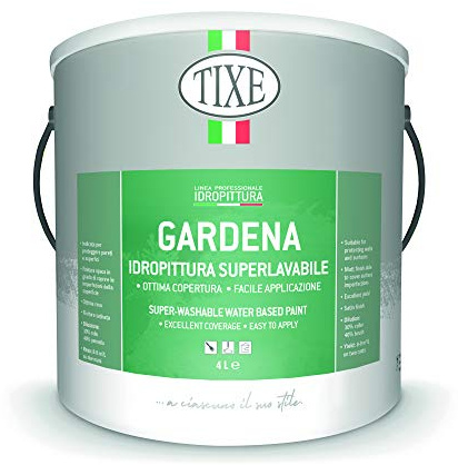 TIXE Pittura Colorata per Interni – Finitura di Alta Qualità e Resistente per Pareti e Superfici, MINSTREL 4 litri