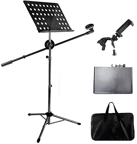 FURUIWUFENG Halterung für Autotelefon Ringlicht Mit Standkit, Äußerer Dimmbar LED Ringlicht, Ständer Soft Tube Phone Holder Und Notenständer Tasche Für Videos Make-up, Live-Streaming Auto handyhalter