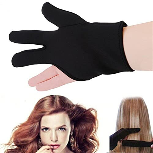 Hrippy Heat Resistant Gloves for Hair Styling, Professional Heat Resistant Protection Gloves for Hair Styling Curling Wand Flat Anti-hot
