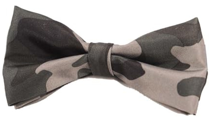 ZCYYYS Kids Boy Bow Tie Adjustable Bowtie School Uniform Pre Tied Bows for Girls Neck Tie Accessories PLJ01 (Camouflage)