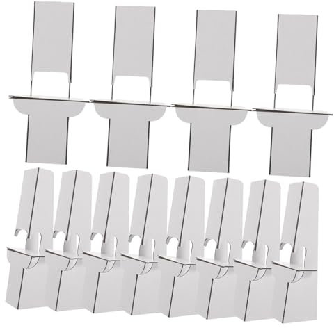 SEWACC Cavalletto in Cartone Da 12 Pezzi Per Esporre Cornici Cartelli Per Scrivania Ufficio Arredamento Per La Casa
